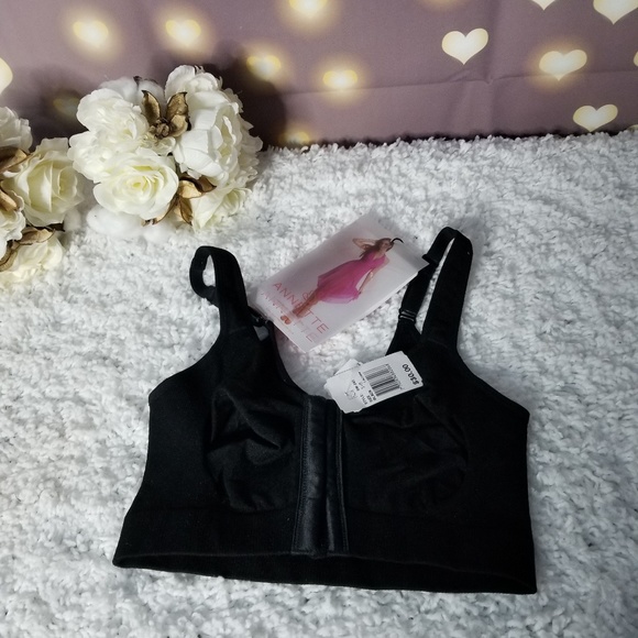 Annette Other - Annette Womens Front Clasp Bra Black Size S Size M